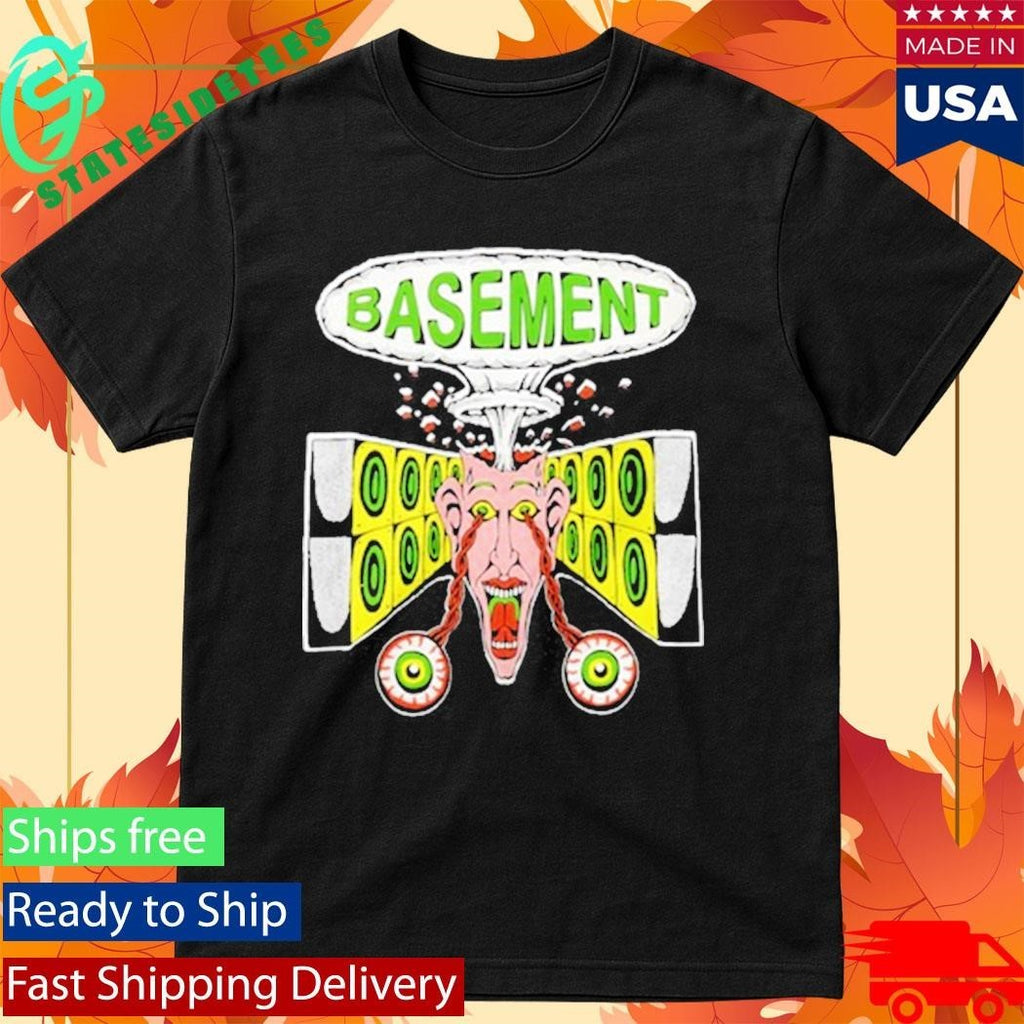 Basement Blown Speaker Shirt Unisex , , , Long Sleeve Tee
