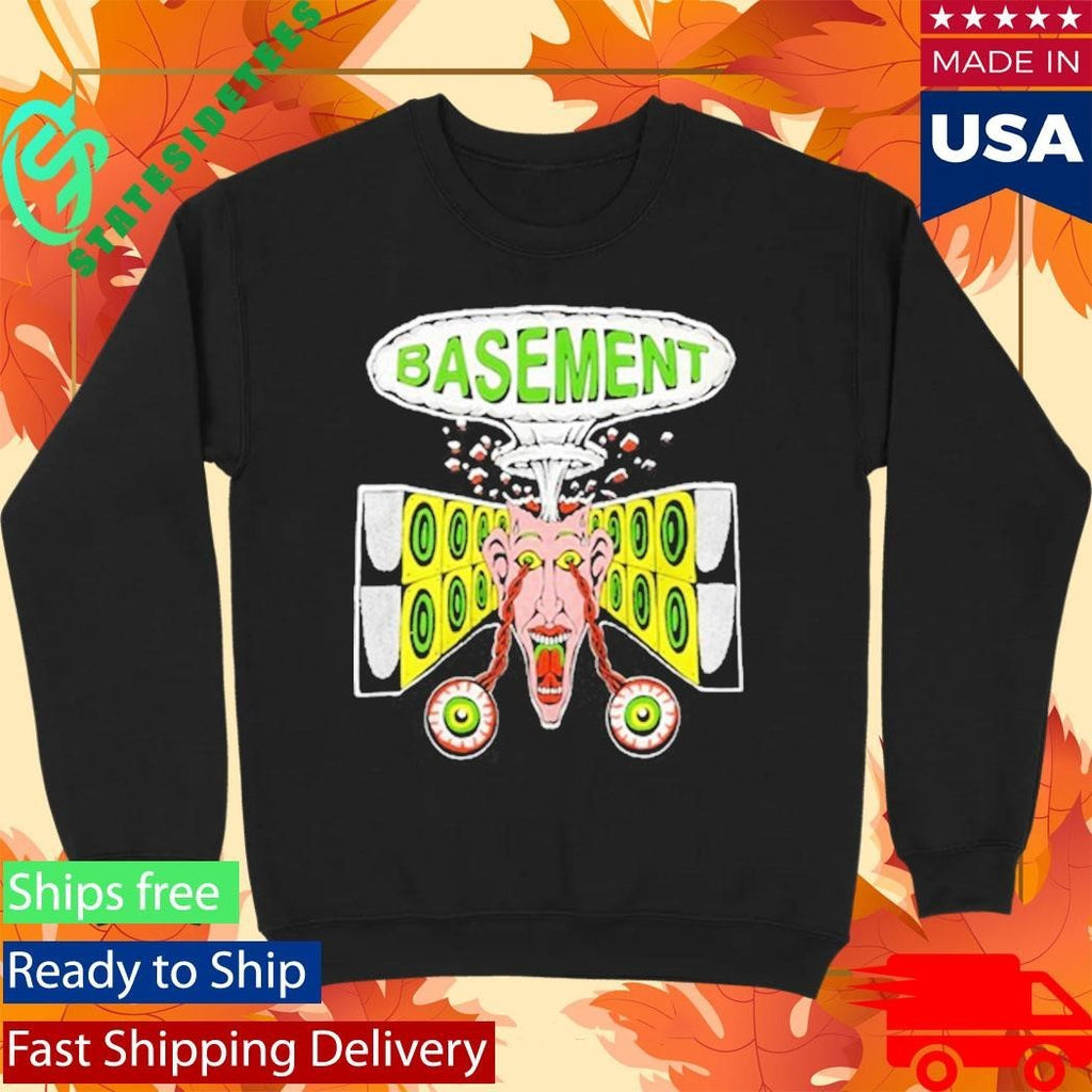 Basement Blown Speaker Shirt Unisex , , , Long Sleeve Tee
