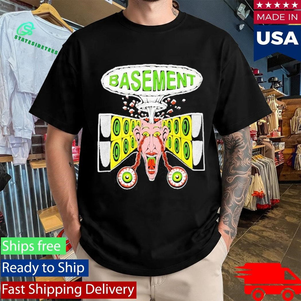 Basement Blown Speaker Shirt Unisex , , , Long Sleeve Tee