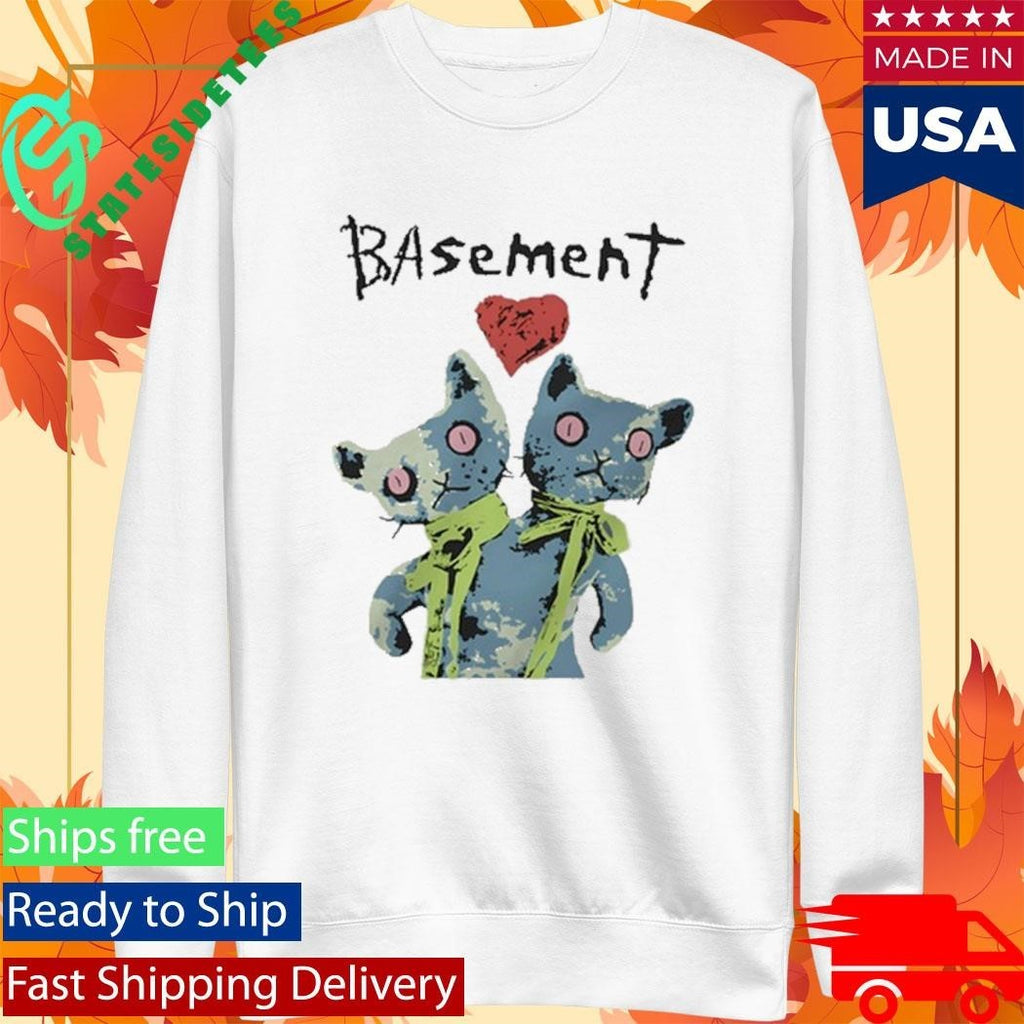 Basement Siamese Cats Shirt Unisex , , , Long Sleeve Tee