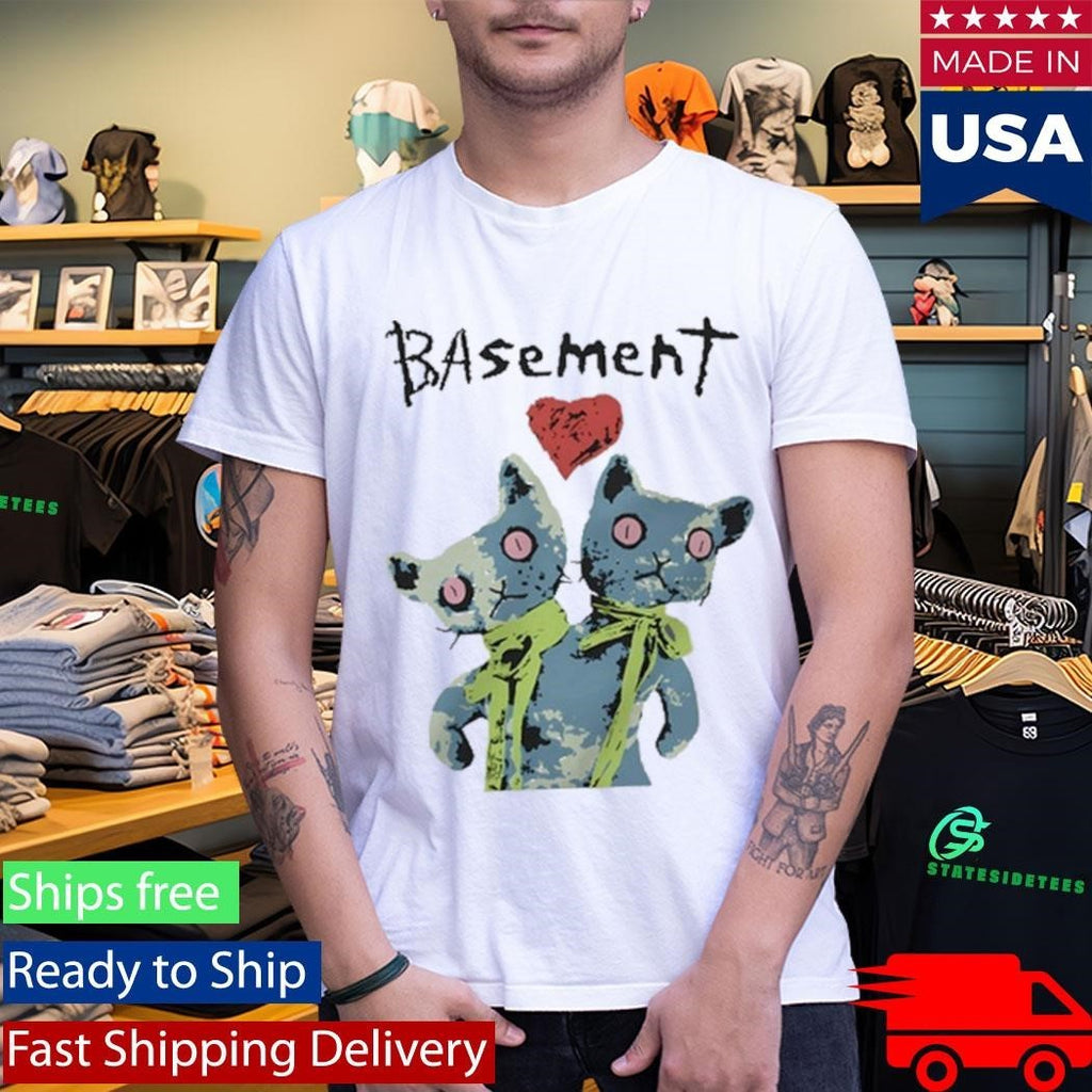 Basement Siamese Cats Shirt Unisex , , , Long Sleeve Tee