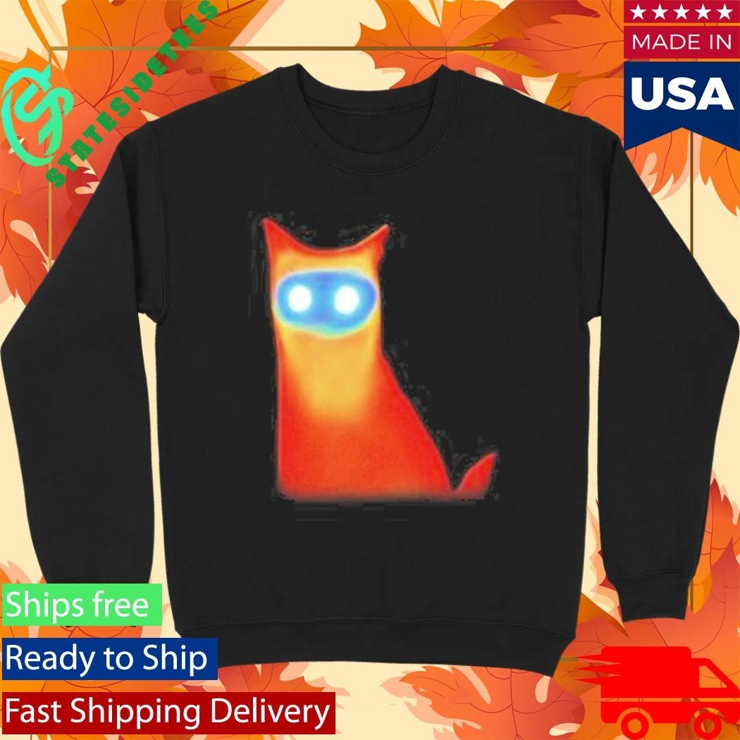 Basement Wired Cat Shirt Unisex , , , Long Sleeve Tee