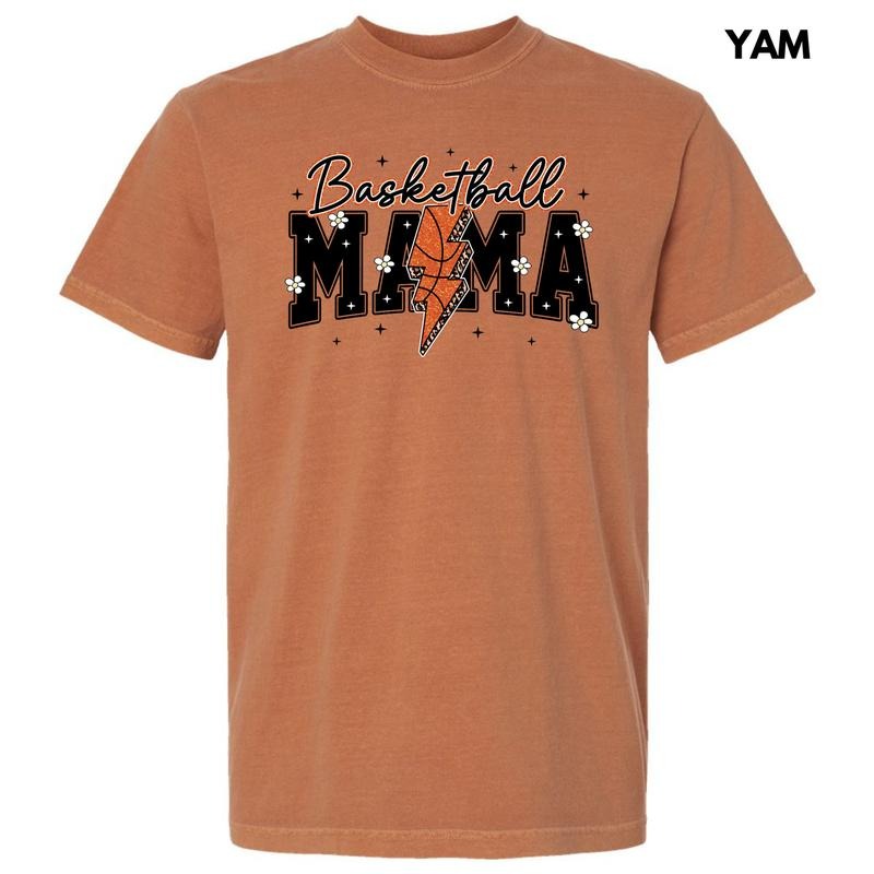 Basketball Lightning Mama Comfort Colors 'NLB' T-Shirts