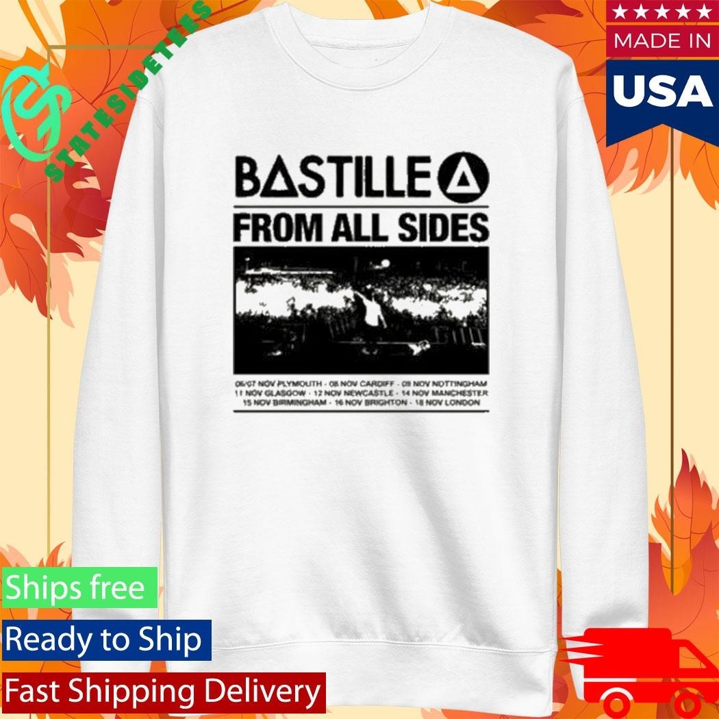 Bastille Live Tour Natural From All Sides Shirt Unisex , , , Long Sleeve Tee