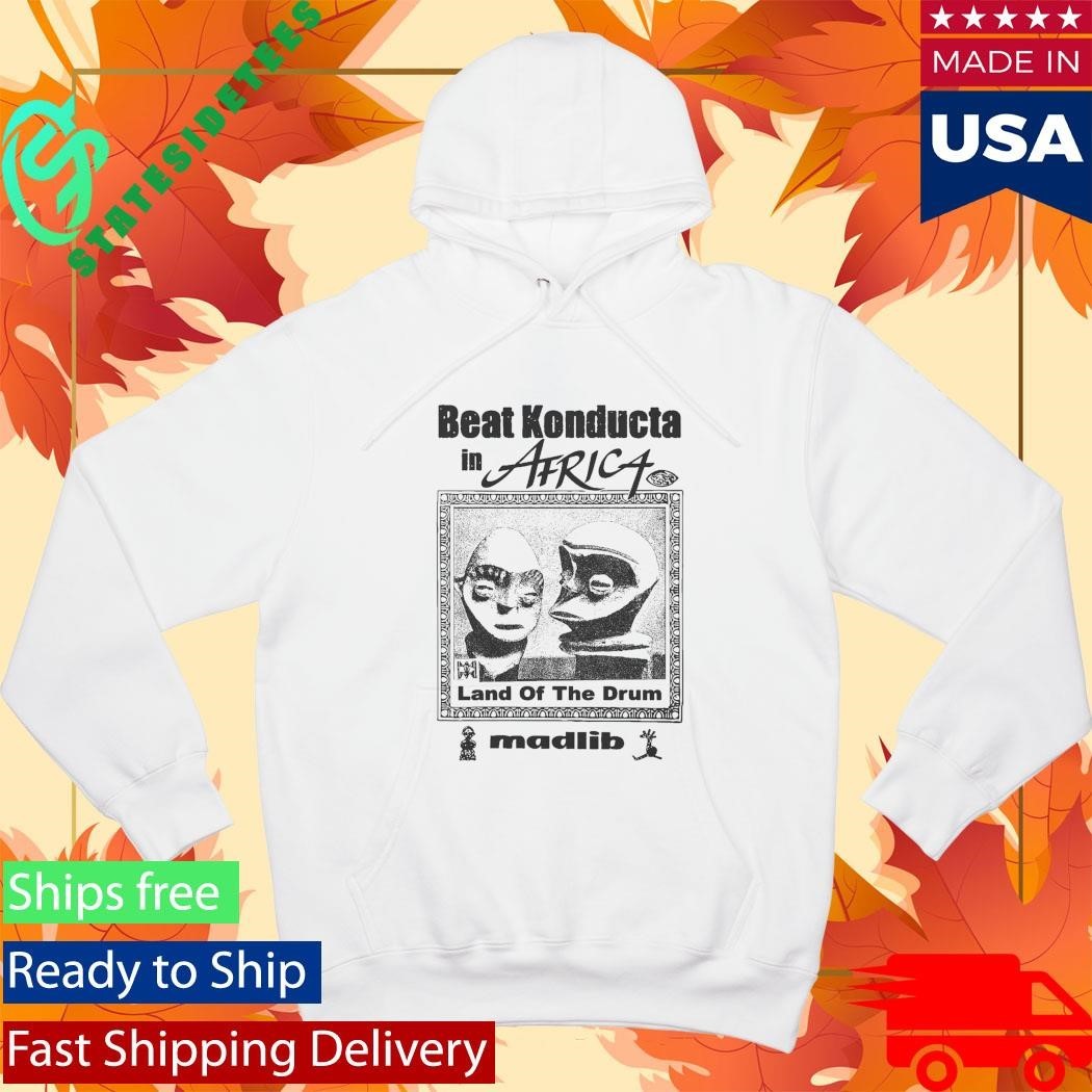 Beat Konducta In Africa Land Of The Drum Madlib Shirt Unisex , , , Long Sleeve Tee