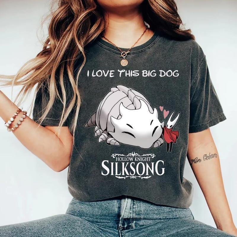 Bell Beast Hollow Knight Shirt Indie Game Short Sleeve Casual Streetwear Fans T-Shirts