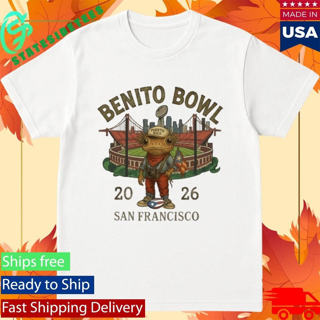 Benito Bowl Puerto Rico Coqui Frog Shirt Unisex , , , Long Sleeve Tee