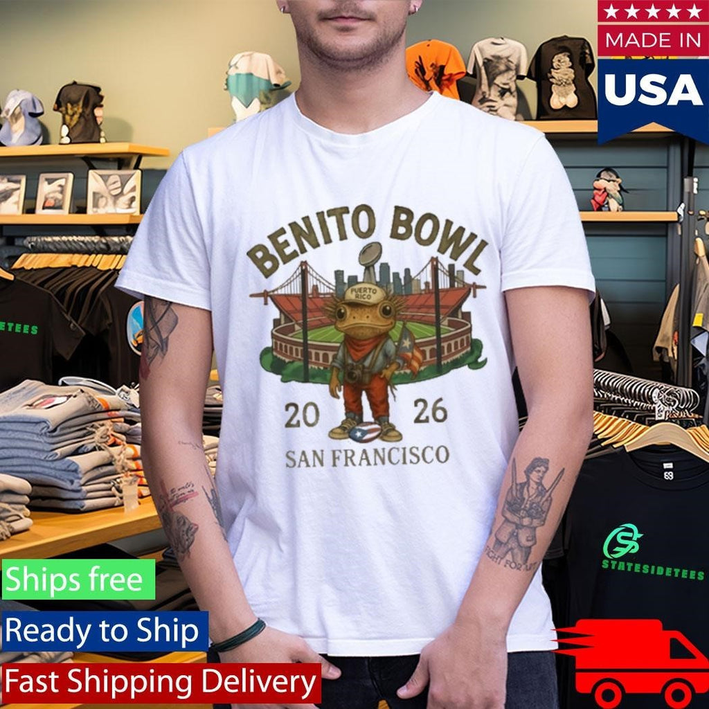 Benito Bowl Puerto Rico Coqui Frog Shirt Unisex , , , Long Sleeve Tee