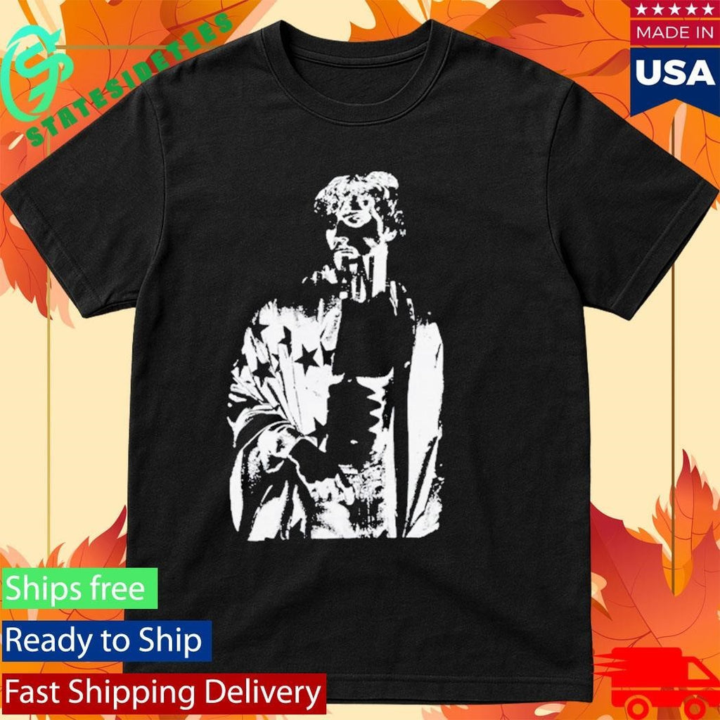 Benson Boone Portrait American Heart Shirt Unisex , , , Long Sleeve Tee