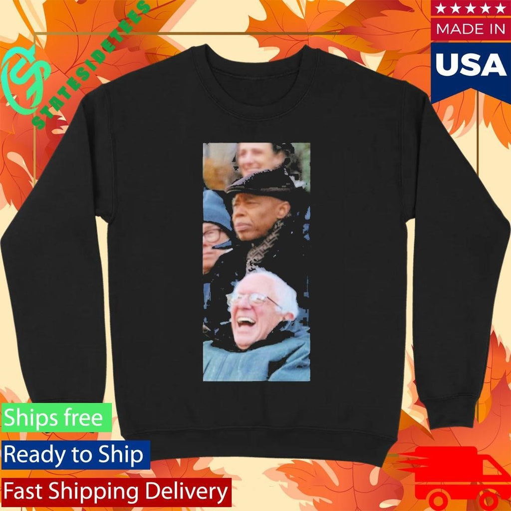 Bernie Sanders Eric Adams Shirt Unisex , , , Long Sleeve Tee