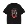 Berserk "Struggle" Heavyweight Vintage 100% Cotton Anime Menswear Top Crew Necks Casual Streetwear Black Baggy Tropical T-Shirts
