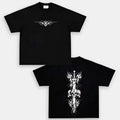 Berserk Vengeance Heavyweight GymPump Cover Anime 2 Side MenHarajuku Tops Berserk Guts Griffith PrintStreetwear Hip Hop Anime Anime Fans Cotton & T-Shirts