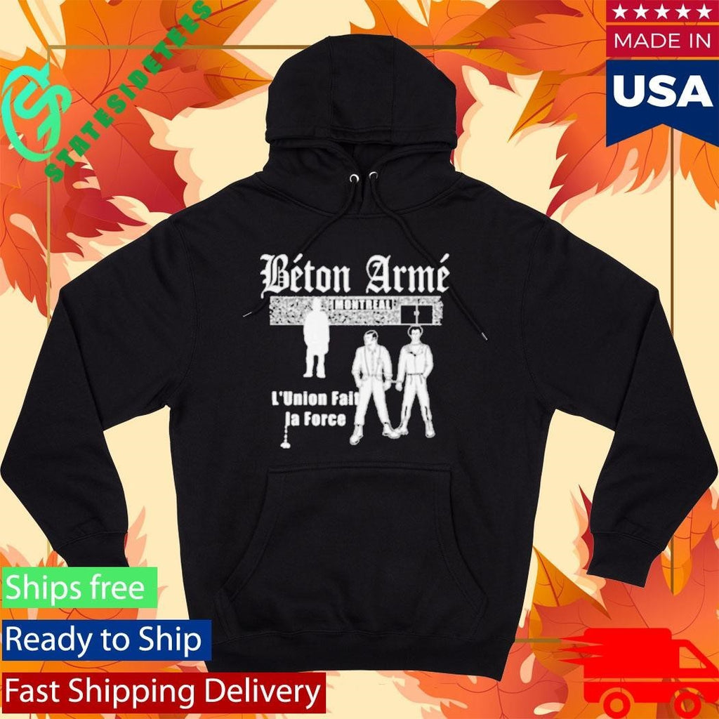 Betonarme L’union Fait La Force Shirt Unisex , , , Long Sleeve Tee