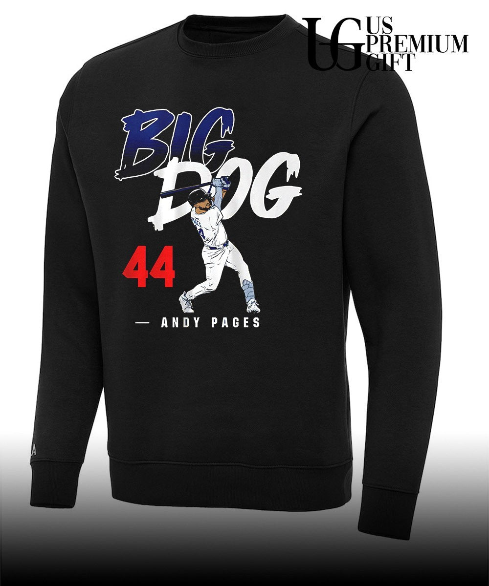Big Dog Andy Pages Los Angeles Dodgers baseball shirt