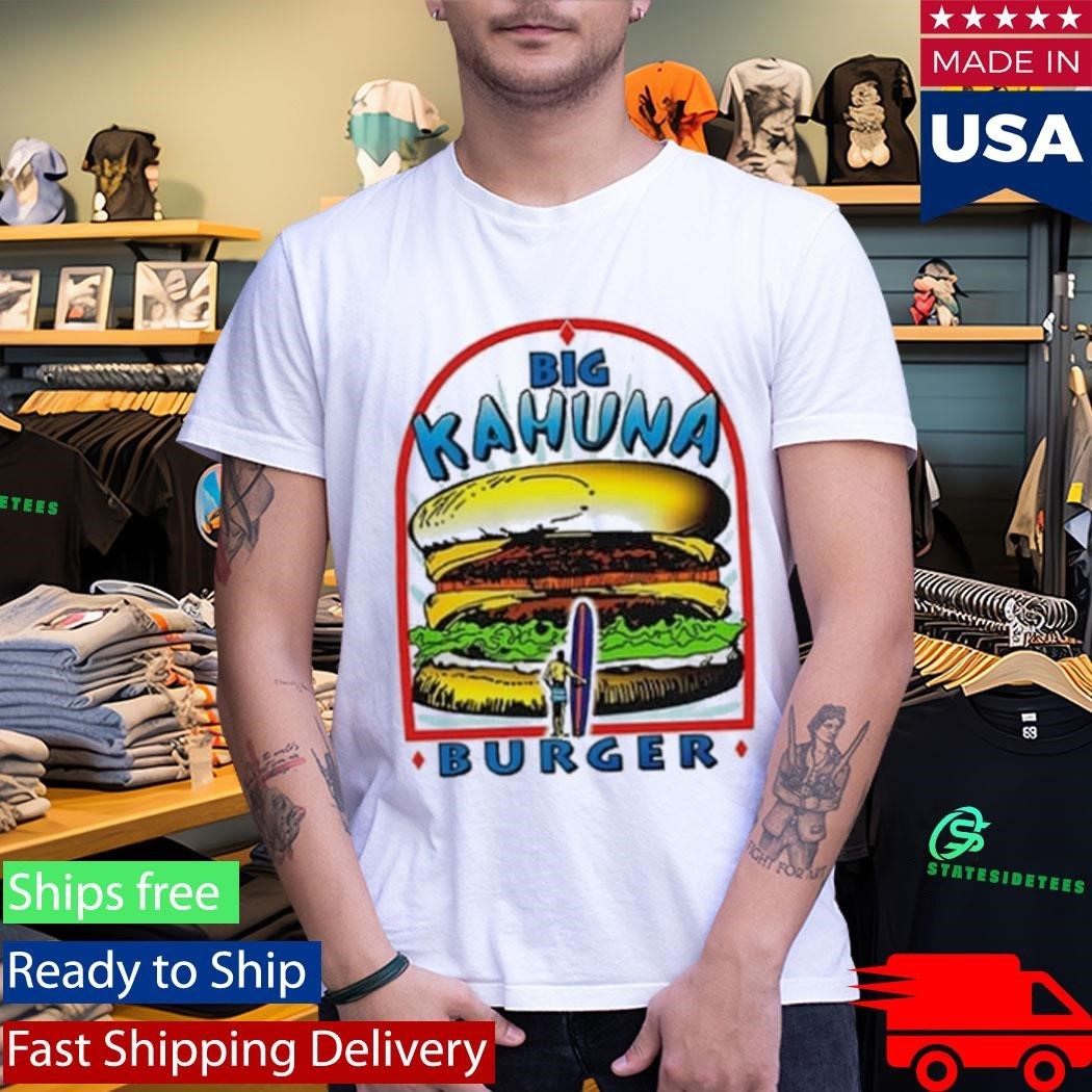 Big Kahuna Burger Pulp Fiction Inspired Shirt Unisex , , , Long Sleeve Tee
