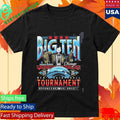 Big Ten Men’s Basketball Tournament 2026 Chicago Merch at United Center Unisex , , , Long Sleeve Tee