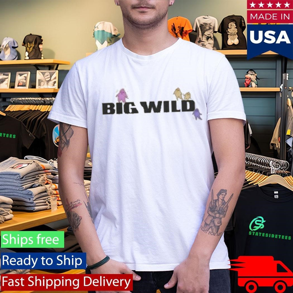 Big Wild Figures Shirt Unisex , , , Long Sleeve Tee