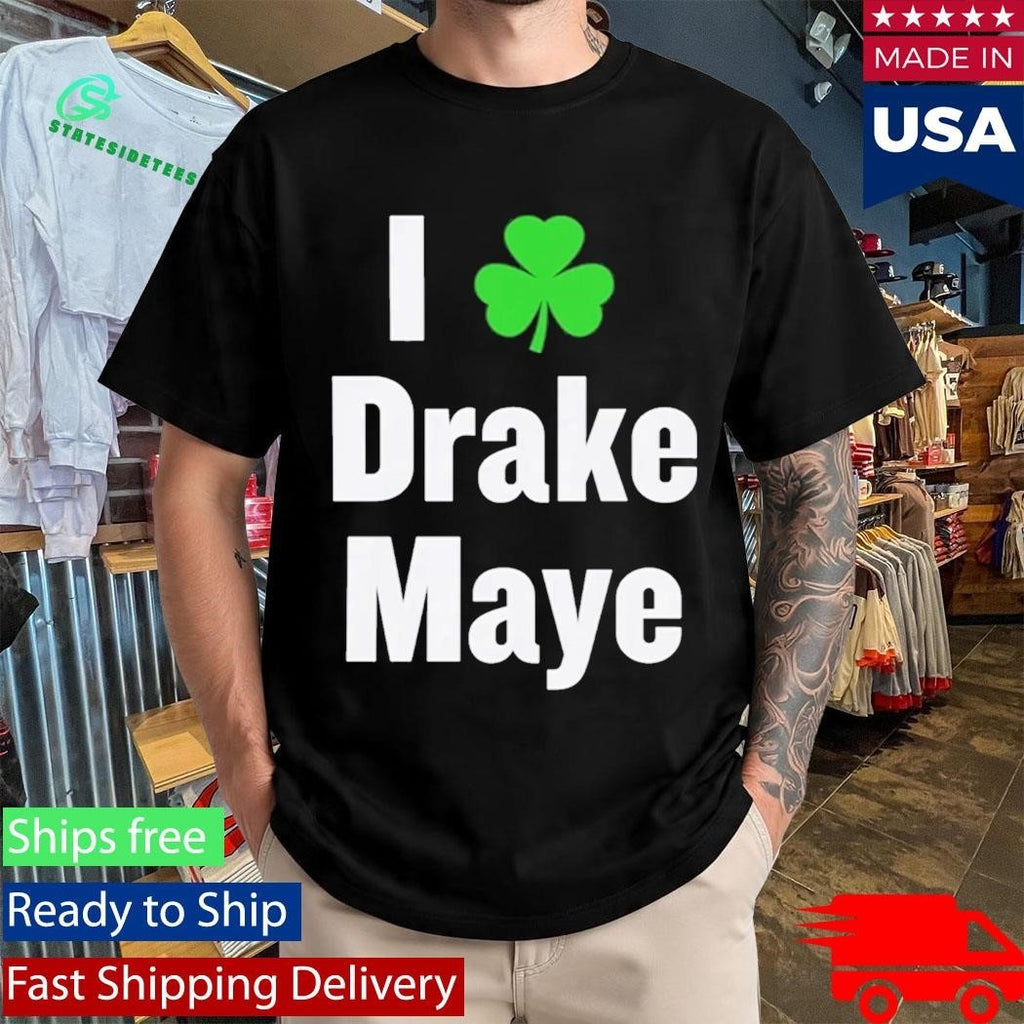 Bill Chisholm I Shamrock Drake Maye Shirt Unisex , , , Long Sleeve Tee