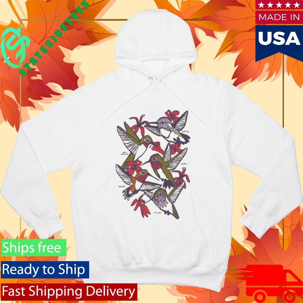 Bird Collective Hummingbirds Shirt Unisex , , , Long Sleeve Tee