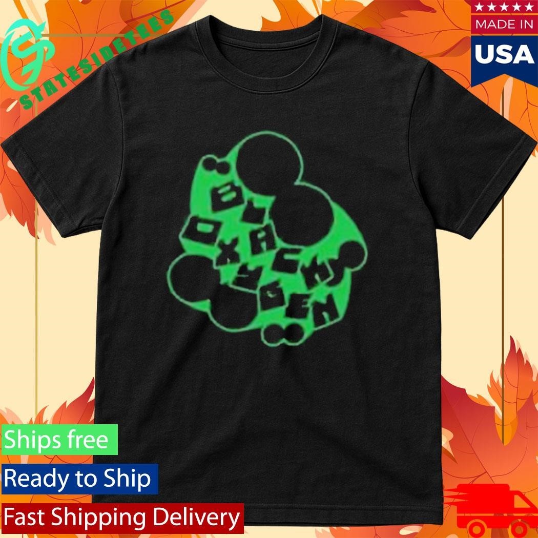 Black Oxygen Bloxy Green Shirt Unisex , , , Long Sleeve Tee