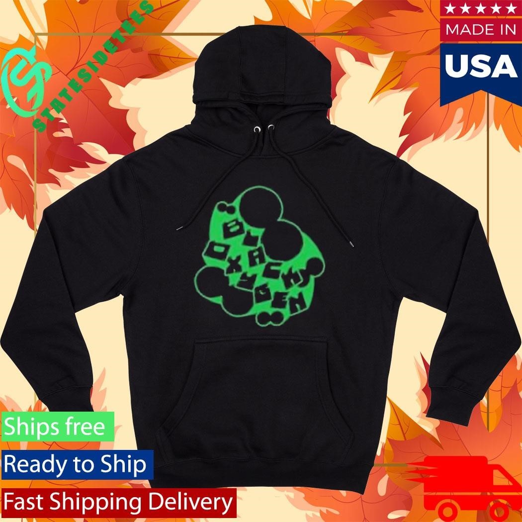 Black Oxygen Bloxy Green Shirt Unisex , , , Long Sleeve Tee