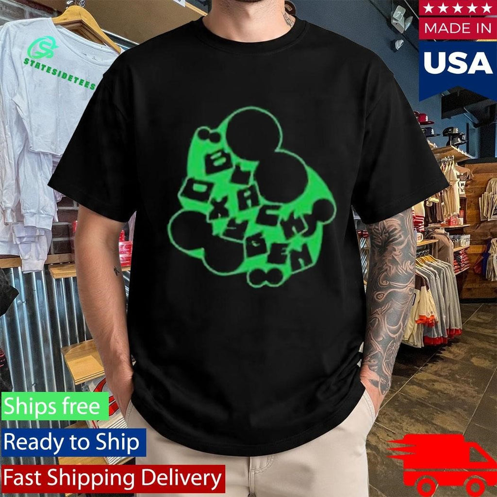 Black Oxygen Bloxy Green Shirt Unisex , , , Long Sleeve Tee