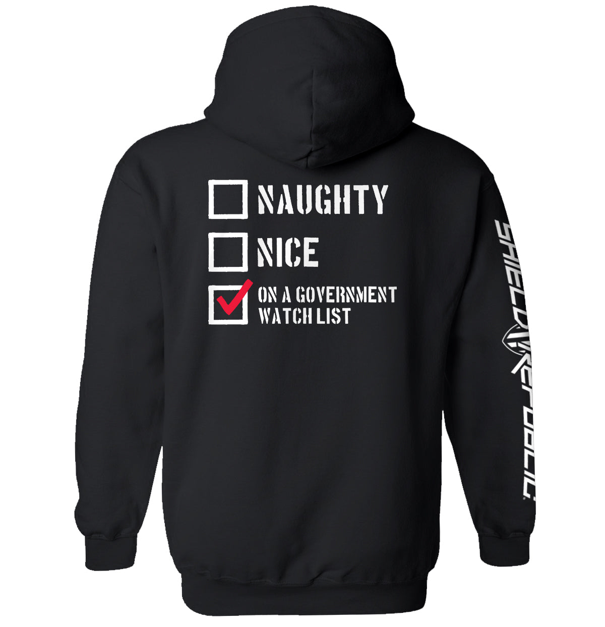 Naughty Nice Government Watch List T-Shirts