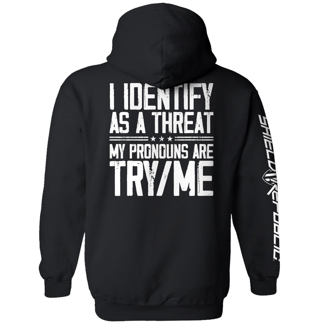 I Identify As Threat T-Shirts