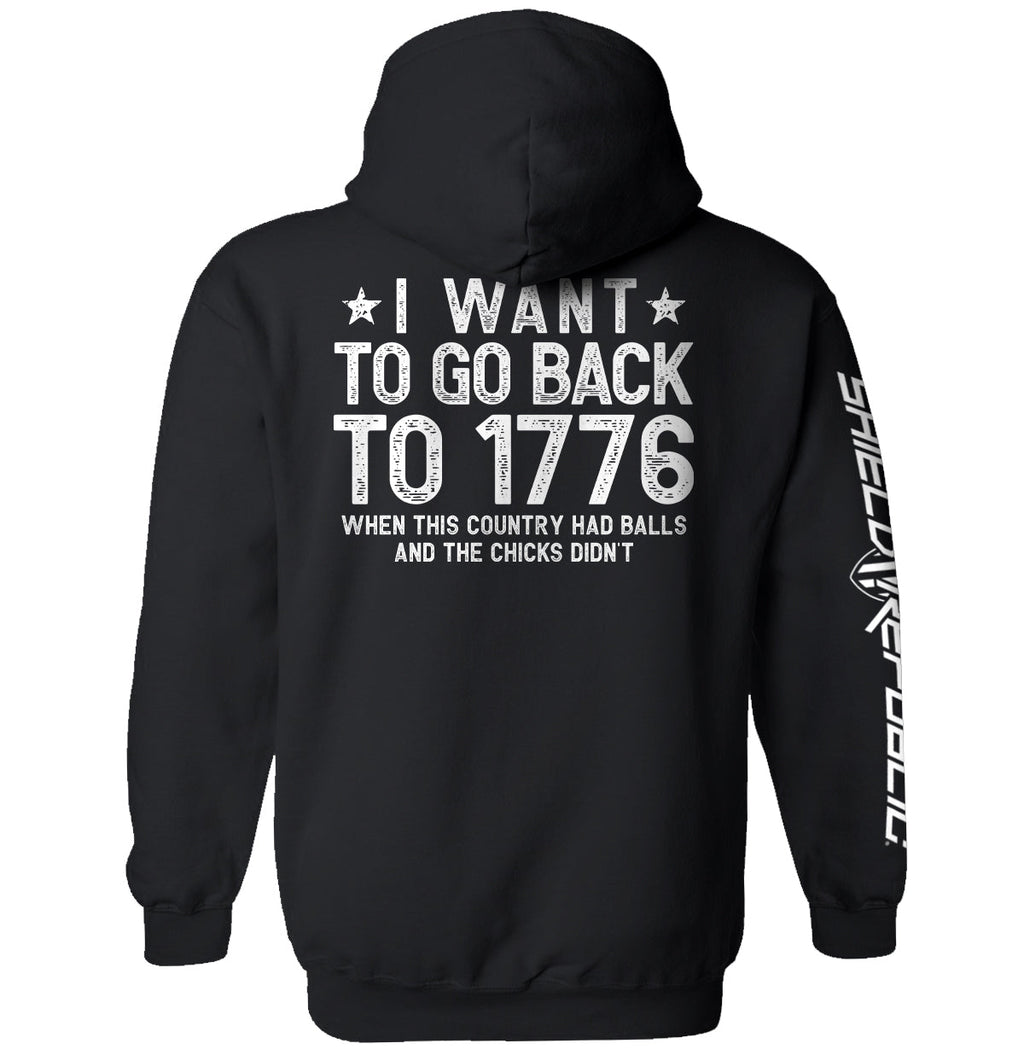 I Want Go Back 1776 T-Shirts