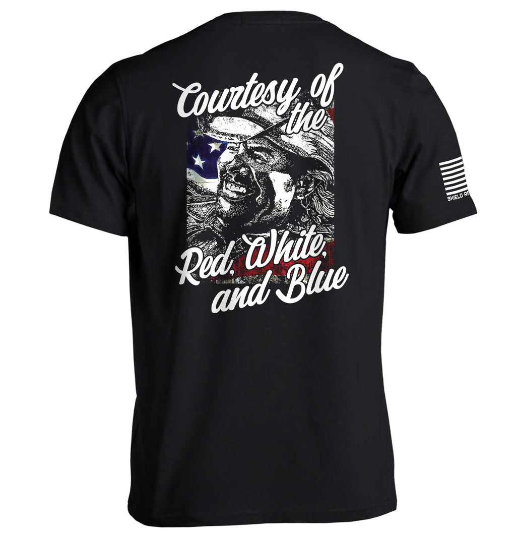Courtesy Red White Blue T-Shirts