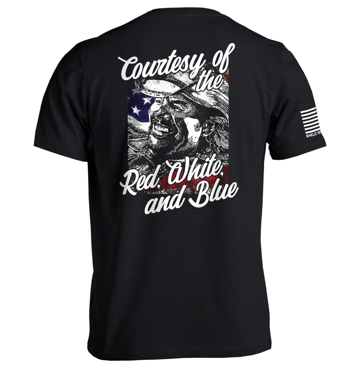 Courtesy Red White Blue T-Shirts