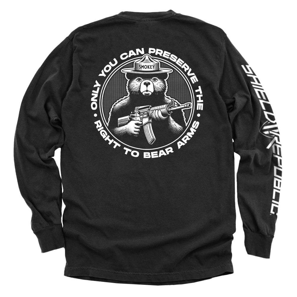 Only You Can Preserve Right Bear Arms (Circular Seal) T-Shirts