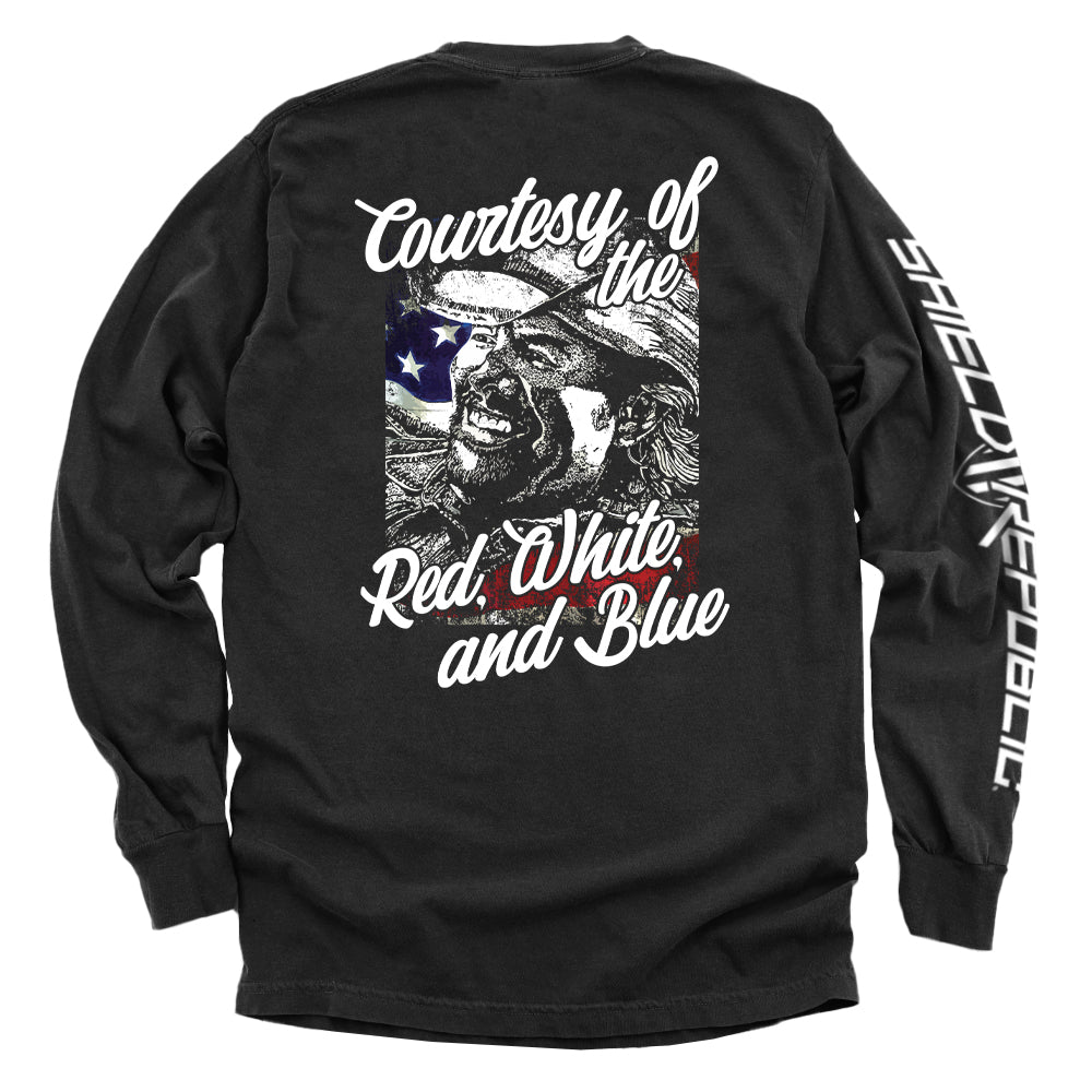 Courtesy Red White Blue T-Shirts