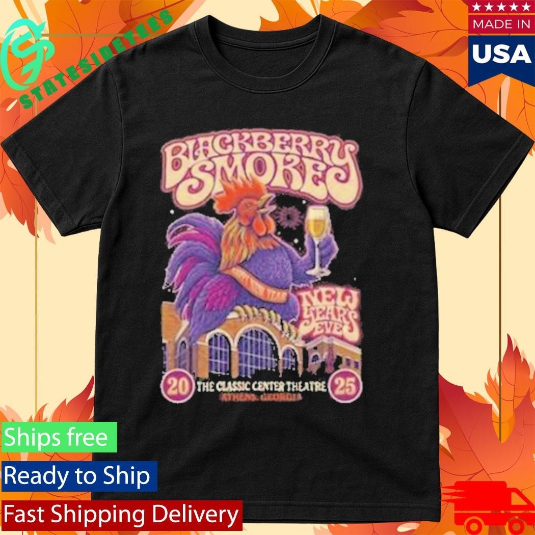Blackberry Smoke New Years Eve The Classic Center Theatre Shirt Unisex , , , Long Sleeve Tee