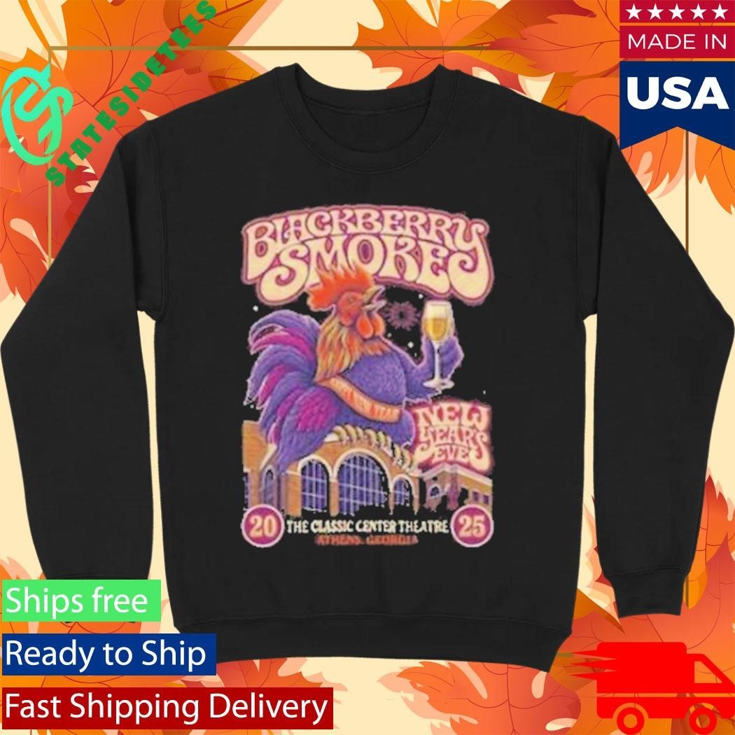 Blackberry Smoke New Years Eve The Classic Center Theatre Shirt Unisex , , , Long Sleeve Tee