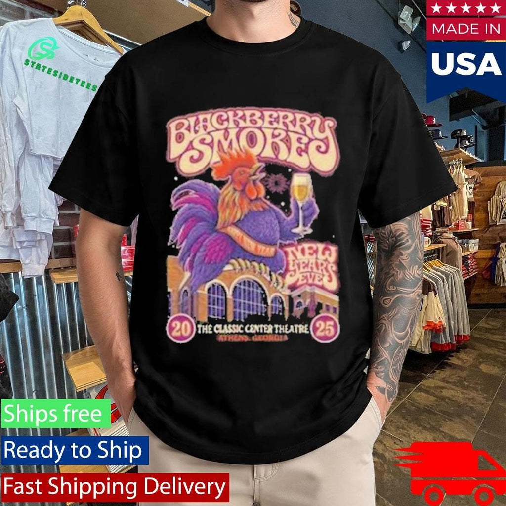 Blackberry Smoke New Years Eve The Classic Center Theatre Shirt Unisex , , , Long Sleeve Tee