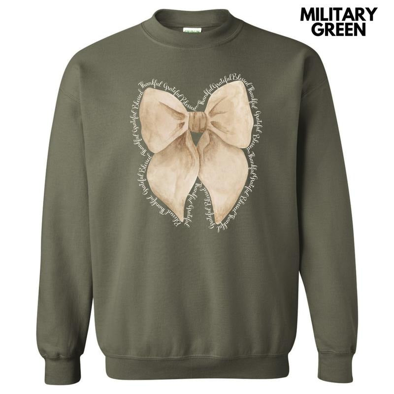 Blessed Beige Bow 'NLB' T-Shirts