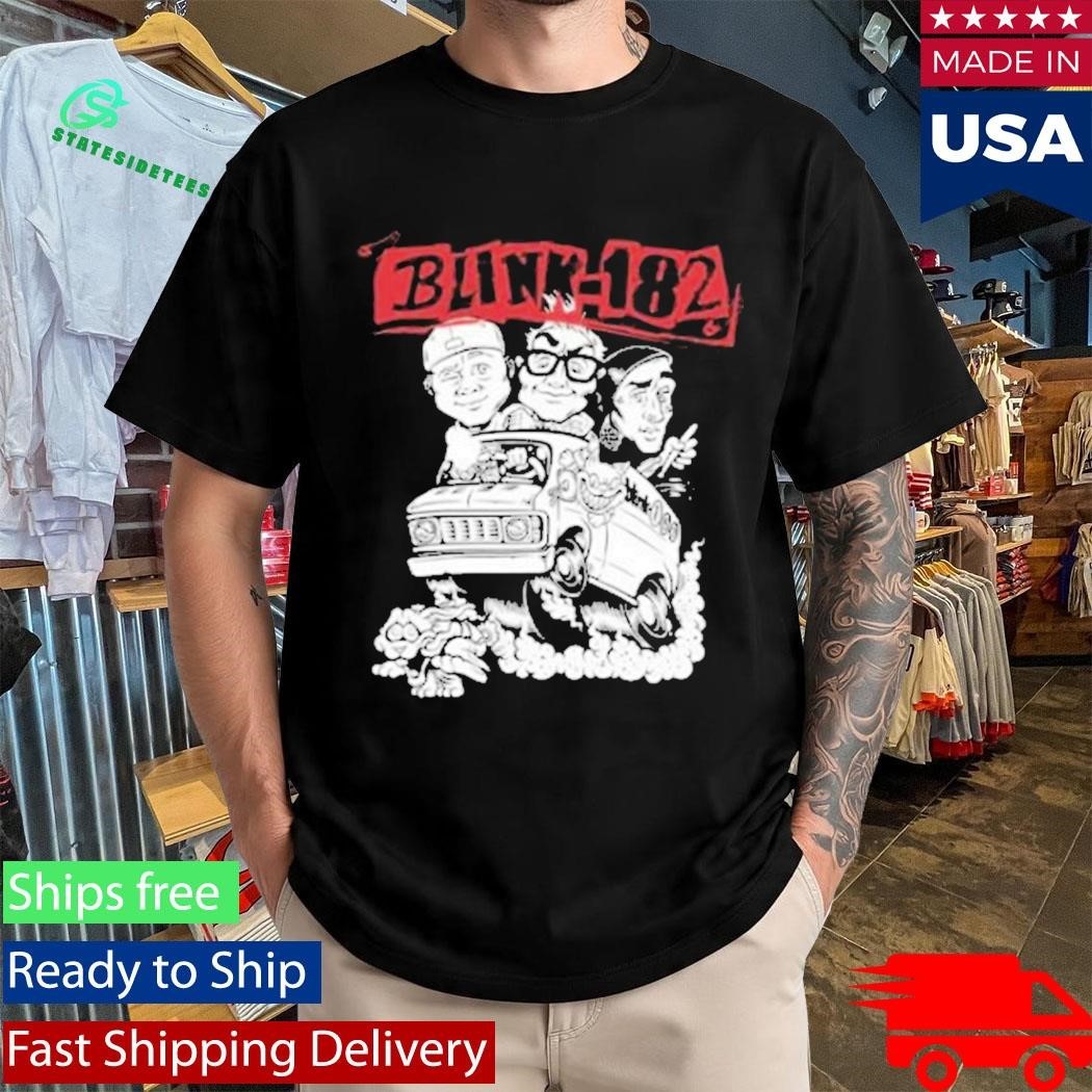 Blink 182 Characters 2025 Tour shirt Unisex , , , Long Sleeve Tee