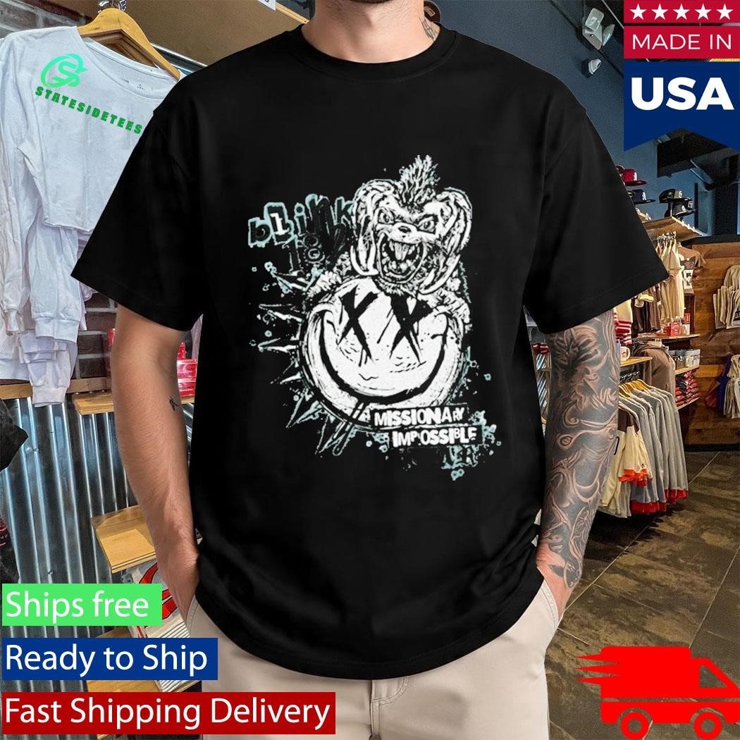 Blink 182 Missionary Impossible Tour Unisex , , , Long Sleeve Tee