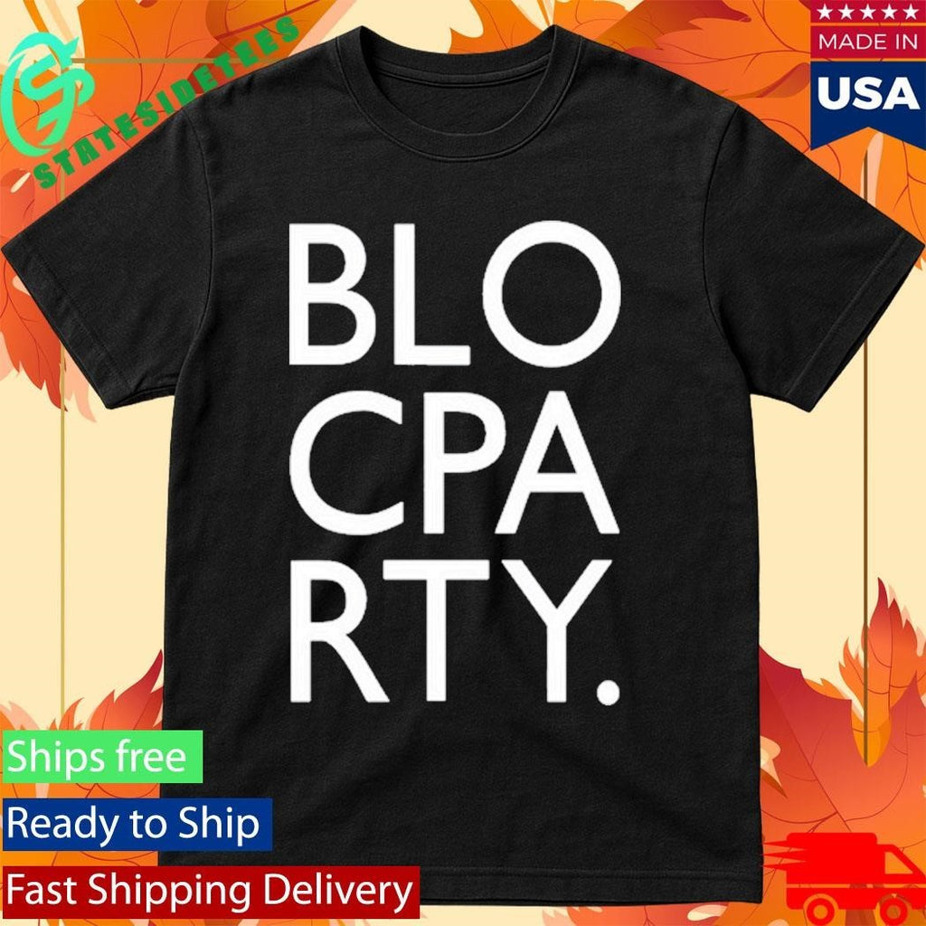 Bloc Party Logo Infill Shirt Unisex , , , Long Sleeve Tee