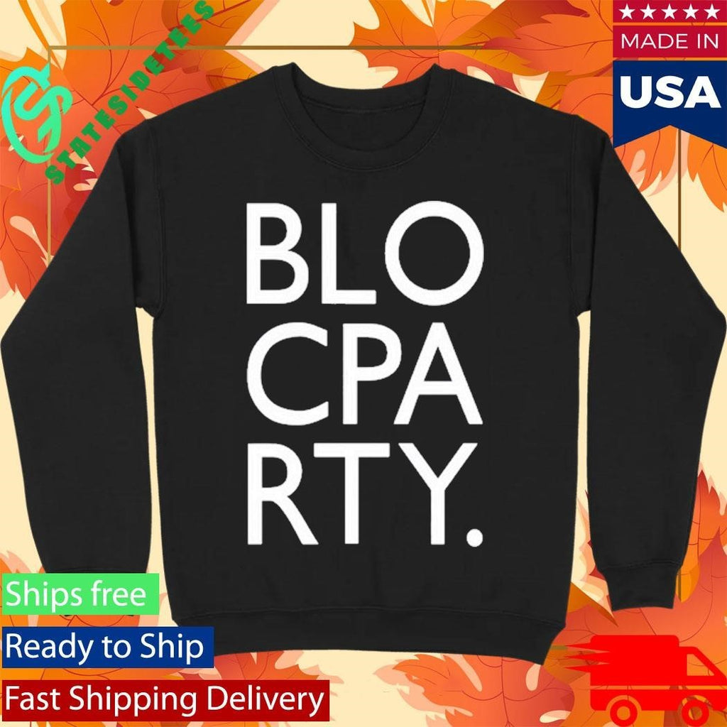 Bloc Party Logo Infill Shirt Unisex , , , Long Sleeve Tee