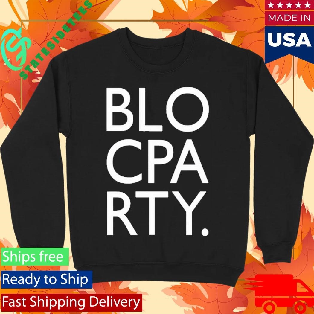 Bloc Party Logo Infill Shirt Unisex , , , Long Sleeve Tee