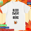 Blood Sweat And Beers Shirt Unisex , , , Long Sleeve Tee