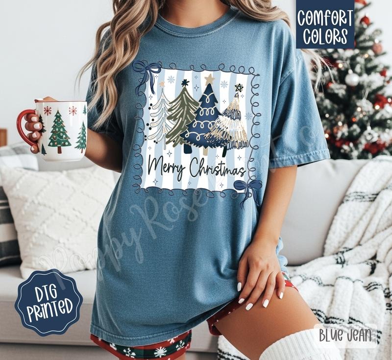 Blue Comfort Colors T-Shirts