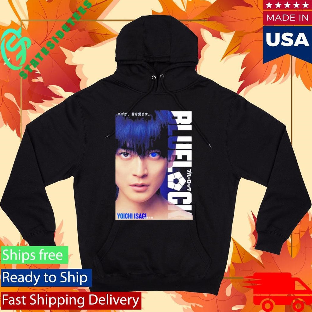 Blue Lock Live Action Main Character Yoichi Isagi Shirt Unisex , , , Long Sleeve Tee