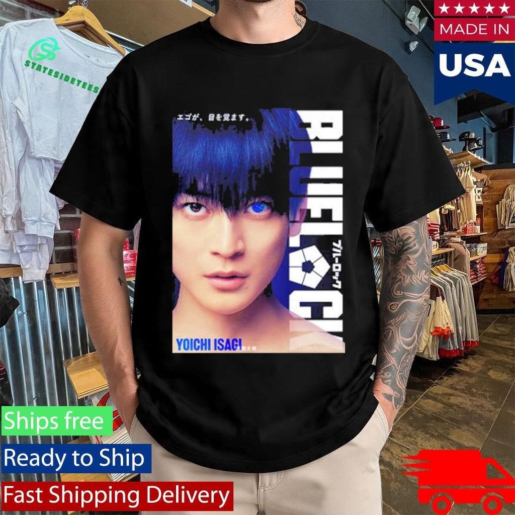 Blue Lock Live Action Main Character Yoichi Isagi Shirt Unisex , , , Long Sleeve Tee