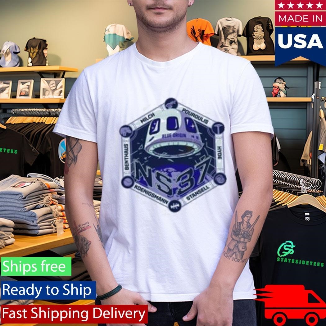 Blue Origin Ns-37 Mission Shirt Unisex , , , Long Sleeve Tee