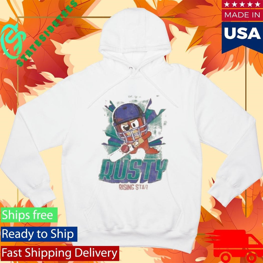 Bluey Adults Rusty Rising Star Unisex , , , Long Sleeve Tee