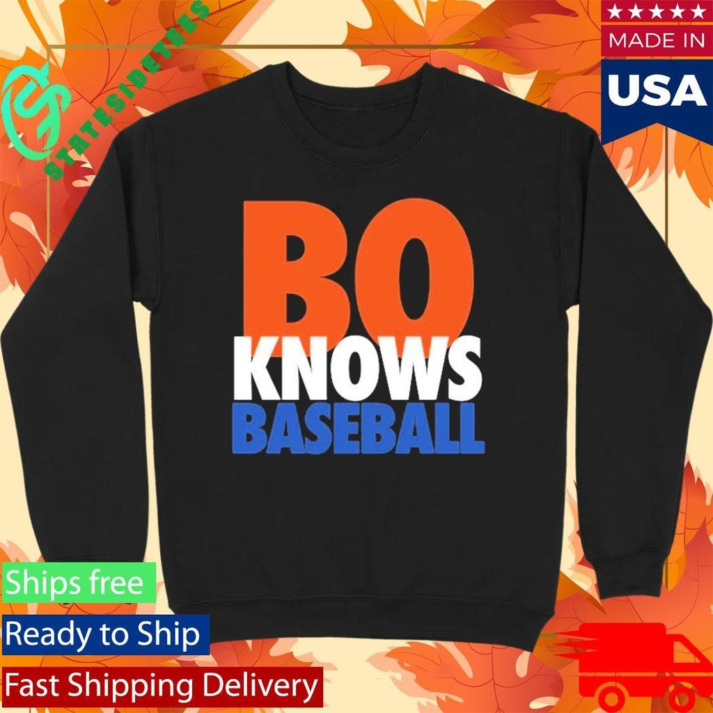 Bo Bichette Bo Knows Baseball Shirt Unisex , , , Long Sleeve Tee