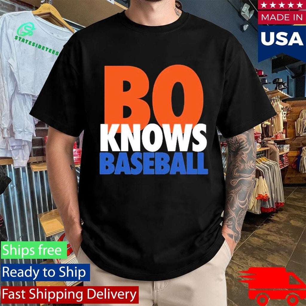 Bo Bichette Bo Knows Baseball Shirt Unisex , , , Long Sleeve Tee